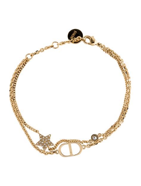 dior cd double bracelet|authentic christian dior bracelets.